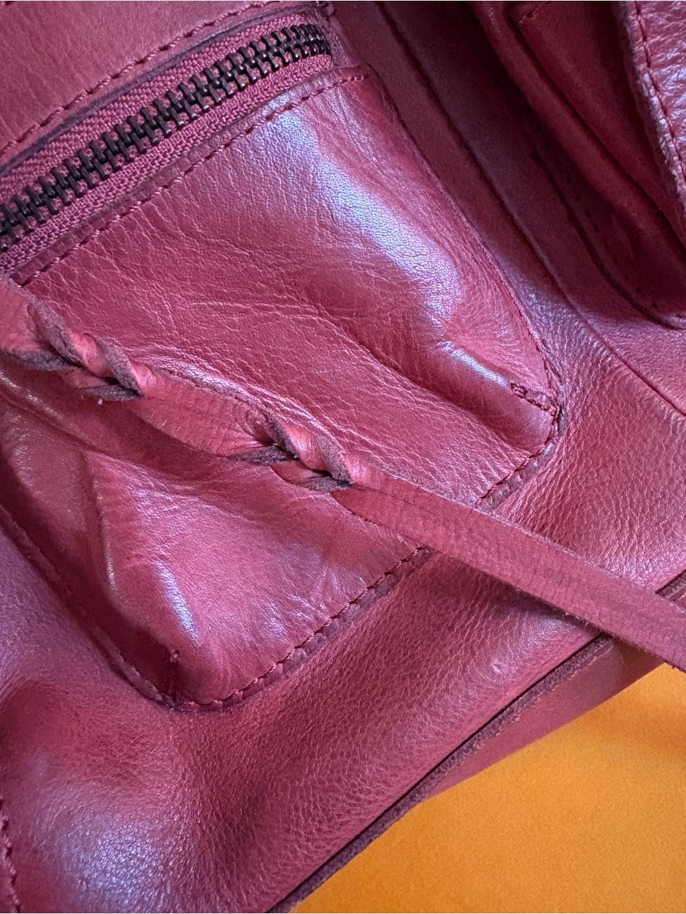 Free People We The Free leather shoulder bag - Picture 2 of 7
